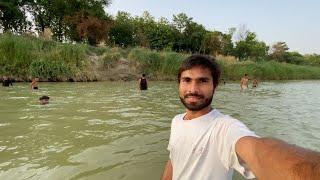 Rapti Nadi Me Swimming Karke Maza Agaya || Merajanwarvlogs