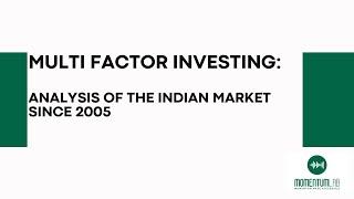 Multi Factor Investing: A Deep Dive into Index Strategies