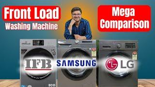 Best Front Load Washing Machine 2024  Samsung vs Lg vs IFB front Load Washing Machine Comparison