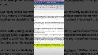 #shorts duplicate a word document in one step, without making new document