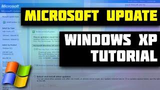 Microsoft Update Still Works in Windows XP in 2024!