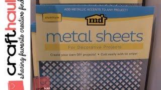 CraftHaul: MD Hobby & Craft Metal Sheets at Create-n-Connect Summer '13