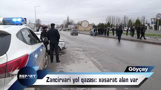 Zəncirvari yol qəzası: xəsarət alan var