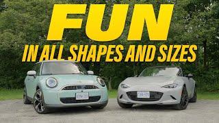 Mazda MX-5 Miata vs Mini Cooper S: Fun in Different Ways