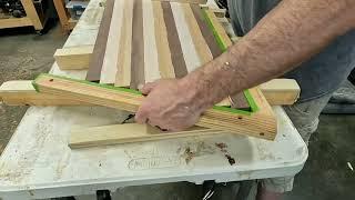 Chevron Cutting Board Woodworking Made Easy DIY Simple To Follow