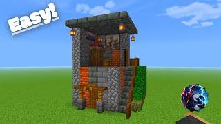 Best Starter House in Minecraft Survival Easy: How to Build a Starter House Tutorial