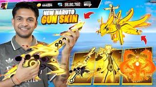 Free Fire I Got Naruto Nine Tail kurama And Naruto Gun Skin  Gameplay