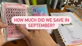 SEPTEMBER Check in and back to the bank | Budget with Vee