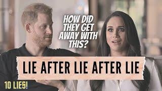 10 CRAZY Lies Prince Harry & Meghan Markle Said on Netflix