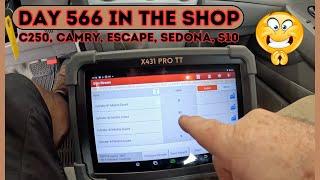 C250 CAN, Camry, Escape, Sedona, Diagnosis, DAY 566 in the shop #auto #repair