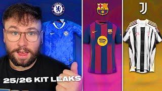 REACTING TO THE 25/26 FOOTBALL KIT LEAKS!