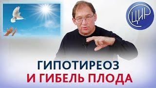 Гипотиреоз при беременности и внутриутробная гибель плода на сроке 15 недель. Отвечает доктор Гузов.