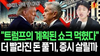 트럼프의 계획된 침체?, 결국 금리인하 앞당길까