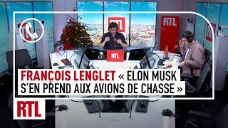 François Lenglet : "Elon Musk s'en prend aux avions de chasse pour faire des économies"