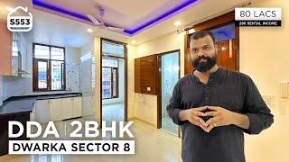 2 BHK DDA BUILDER Flat for sale in  76 Lacs with Loan from any BANK in Dwarka Sector 8 | BRS SHOW