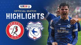 HIGHLIGHTS | BRISTOL CITY vs CARDIFF CITY