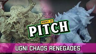 UGNI Chaos Renegades Team - 3D Printing Blood Bowl | Print to Pitch (Bonehead Podcast)