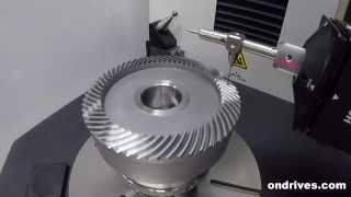 Ondrives ltd. SRH Super High Ratio Hypoid Bevel Gear Inspection