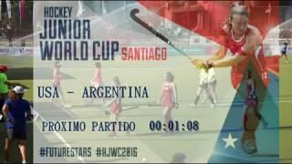 USA - ARGENTINA (HOCKEY MUNDIAL JUNIOR)