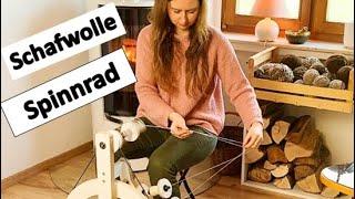 Wie spinnt man Wolle? Spinnrad  Schafwolle verarbeiten WOOLMAKERS BLISS