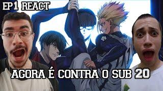 O EGO VOLTOU, AGORA CONTRA O SUB 20 - Blue Lock Temporada 2 Episódio 1 REACT