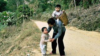 A poor mother and daughter help a baby whose mother has lost its mother. Find the baby's mother