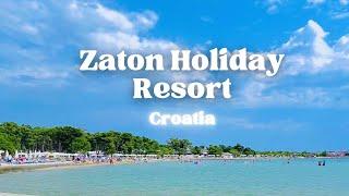 Camping Zaton Holiday Resort, Croatia  - Walking Tour 4K