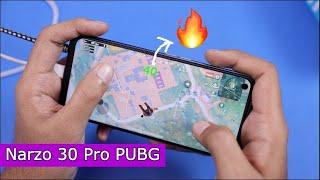 Realme Narzo 30 Pro Pubg Mobile Gaming Test with FPS, Graphics & Heating | PUBG Gameplay 