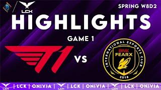T1 vs BFX Game 1 Highlights | LCK 2025 Highlights | T1 vs BNK FEARX by Onivia
