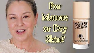 Make Up For Ever HD Foundation - Mature or Dry Skin?  Two-Day Wear Test