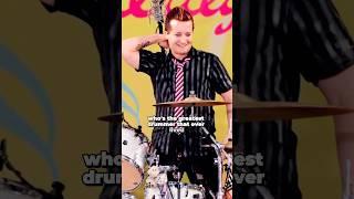 Green Day's drummer Tre Cool talks about his favorite drummers of all time