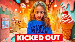 Londyn Gets KICKED OUT of ICE CREAM MUSEUM! *GROUNDED*