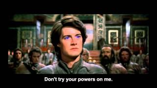 The most epic moment in the movie Dune "look into that place you dare not look"