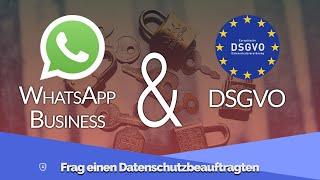 Ist #WhatsApp Business #DSGVO konform? | #FDSB