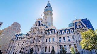 Philadelphia Center City 2024 Walking Tour in 4K - Philadelphia, Pennsylvania