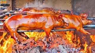 Street Food - Delicious Whole Pig Roast Recipe