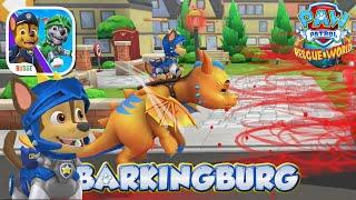 PAW Patrol Rescue World - NEW Barkingburg Kingdom Update With CHASE & DRACO THE BABY DRAGON