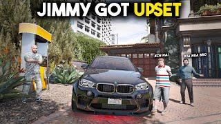 Michael's BMW Makes Jimmy Upset !!! - GTA 5 Mods