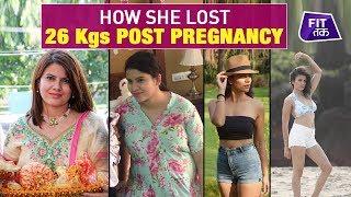 Post Pregnancy Weight Loss Of 26 kgs | | Fat to Fit | Fit Tak