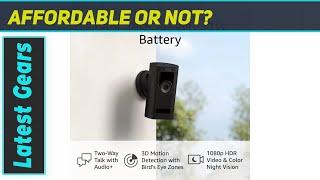 Ring Stick Up Cam Pro Battery | Best 1080p HDR Video Security Camera 2023