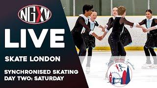 SKATE LONDON: SYNCHRONISED SKATING COMPETITION SATURDAY 16TH NOVEMBER