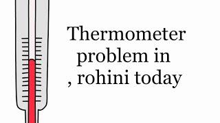 digital thermometer have a problem today not show Lo...if your thermometer have same prblm plz comnt