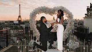 I PROPOSED TO THE LOVE OF MY LIFE IN PARIS! *emotional*