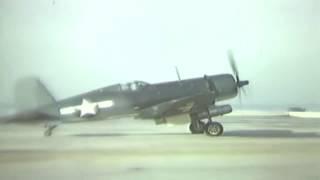 WW2 Test Flight Film: Bell P-59 Airacomet and Rocket-Assisted Vought F4U Corsair