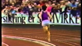 Sebastian Coe-1000m.WR. Oslo,July,1980