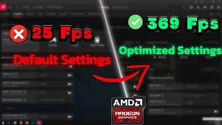 Best Amd Radeon Settings(2025) || Best For Fps Boost & Performance | Gameloop/64 bit | MT ABBAS