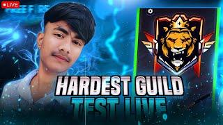 BEST GUILD TEST 1 V 2 HARDEST GUILD TEST  TEAM NMS TESTING #freefirelive #nonstopgaming