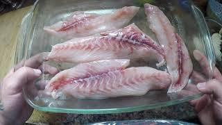 FISH SCAMPI ... BLACK DRUM CATCH CLEAN AND COOK