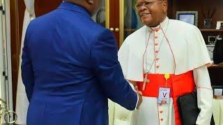  TÊTE-À-TÊTE ENTRE FÉLIX TSHISEKEDI ET LE CARDINAL FRIDOLIN AMBONGO [EXCLUSIVITÉ]