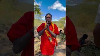 The wild man Chhaba said Jai Shri Ram, it is amazing! #trending #africa #viralvideo